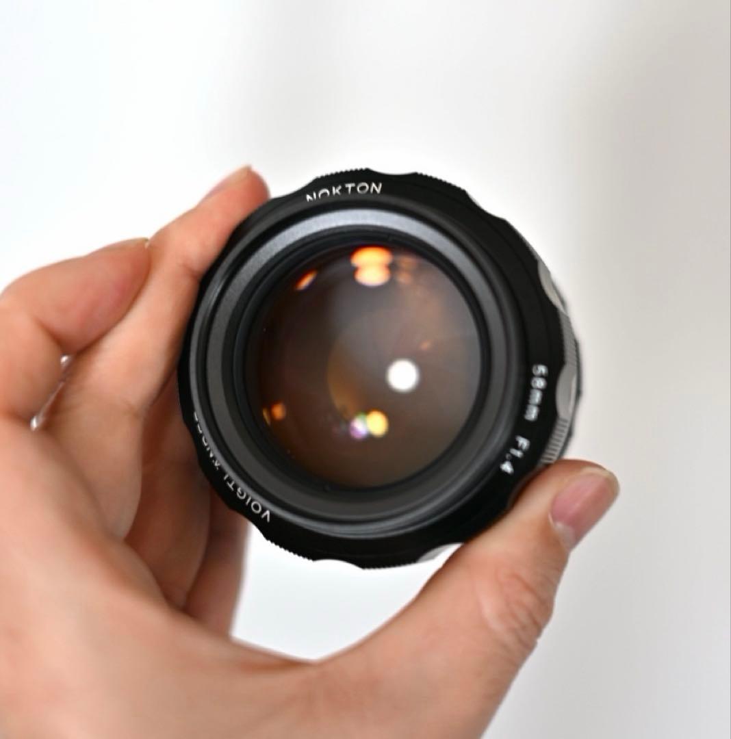 Voigtlander NOKTON 58mm F1.4 レンズ