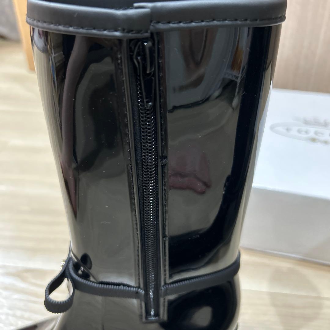 【新品未使用】TOCCA レインブーツ　レディース長靴36サイズ