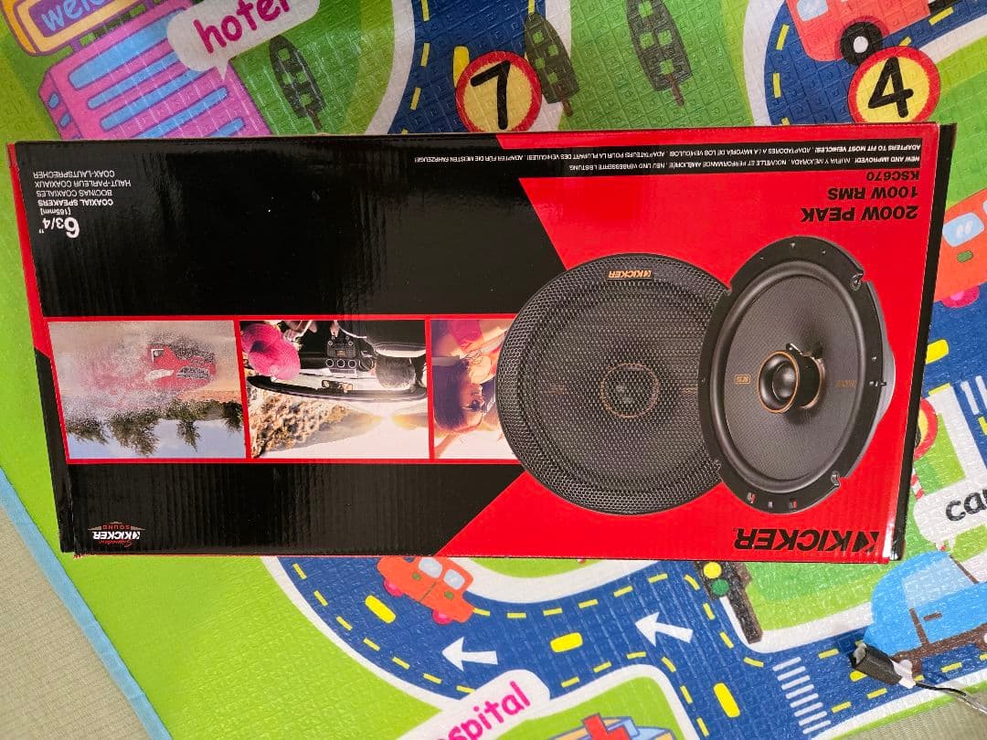 KICKER CSシリーズ 6.5インチスピーカー 200W