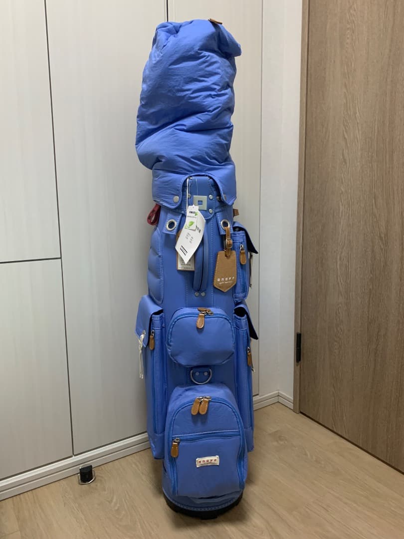オノフ　キャディバッグ　水色