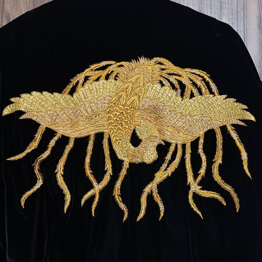 Sasquatch Fabrix. ブラックベルベットジャケット