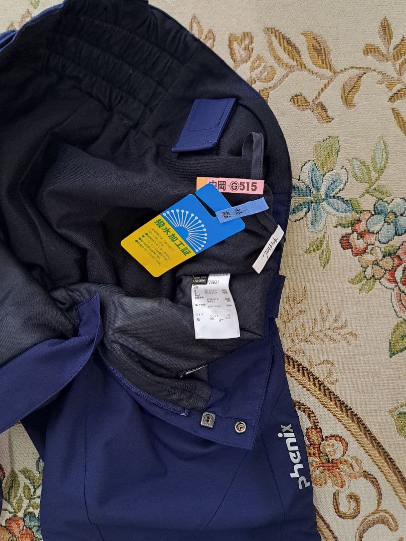 phenix スキーウェア　上下セットM ネイビー