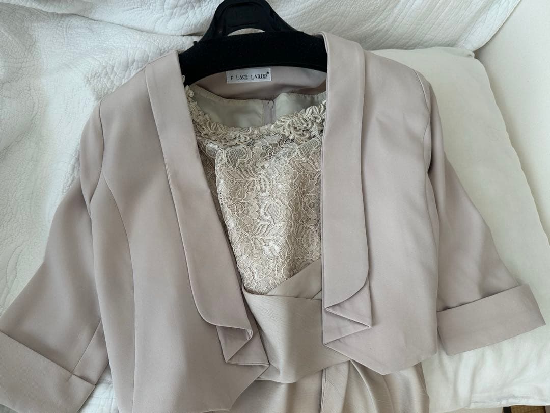 セットで大変お得‼️ マリココウガ　東京ソワール　ロングドレス ジャケット セット