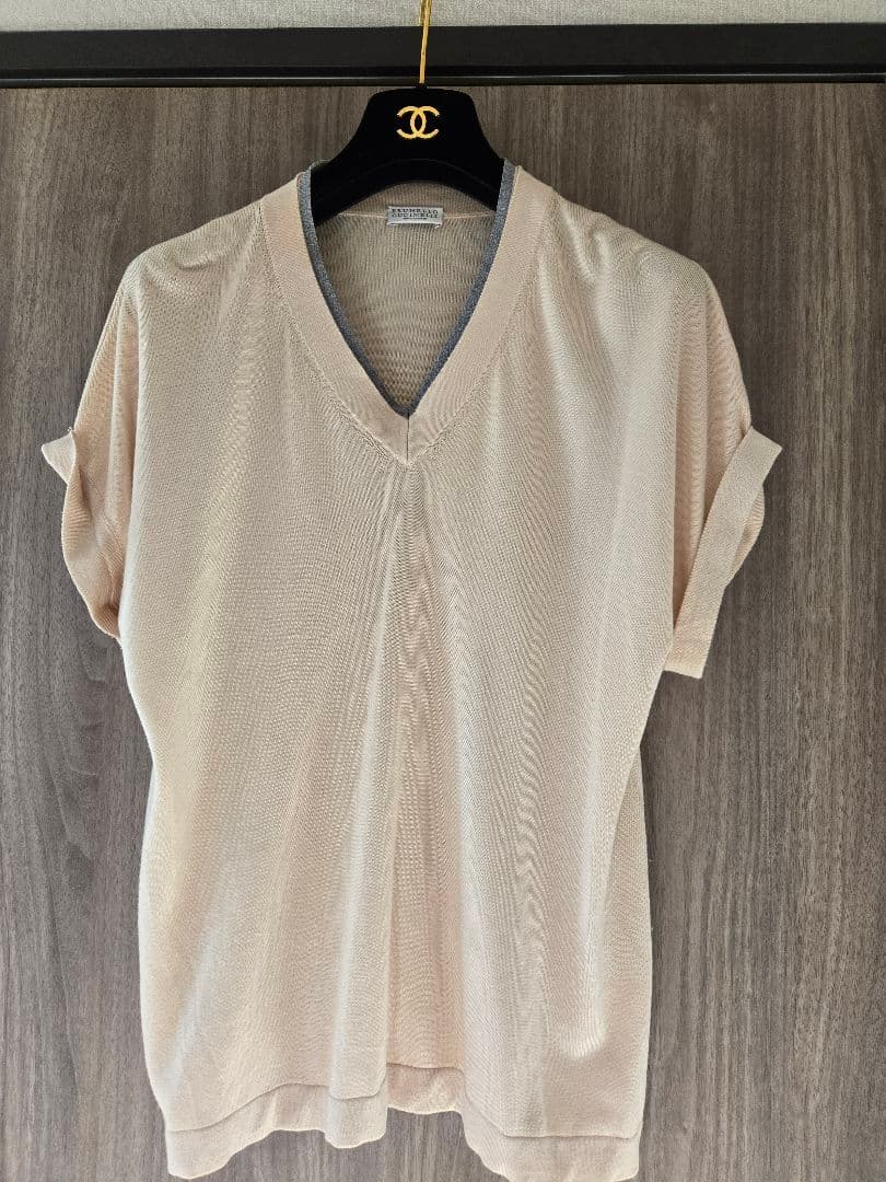 美品ブルネロクチネリBrunello Cucinelliシャツ最終お値引