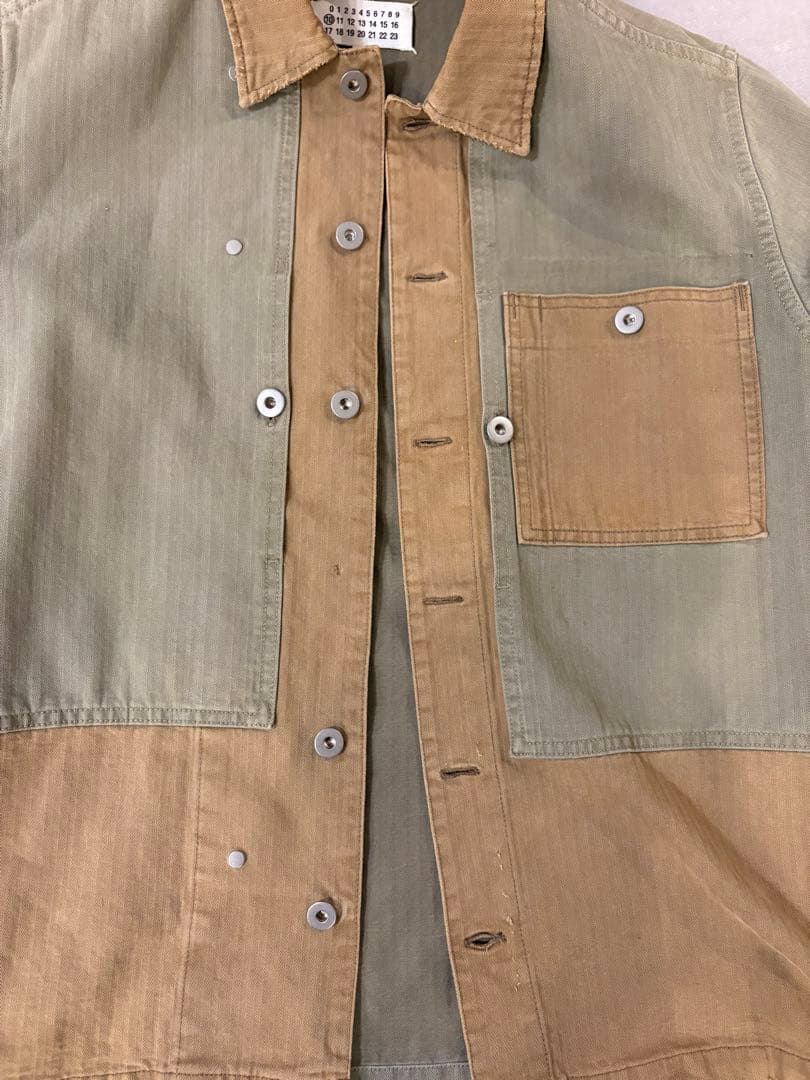 ☆maison margiela☆ダメージ加工REPLICAワークジャケット