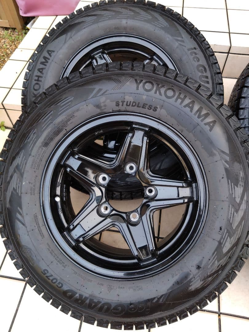 【送料無料】ジムニーシエラ　2024年製　スタッドレス　 アイスガードG075