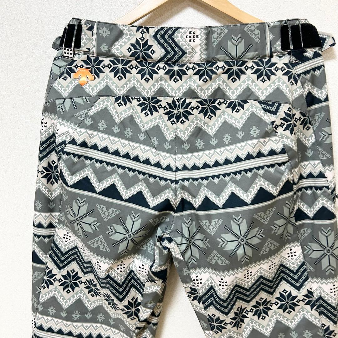 ✨激レア✨ 【DESCENTE】 デサント スキーウェア オレンジ×グレー 上下