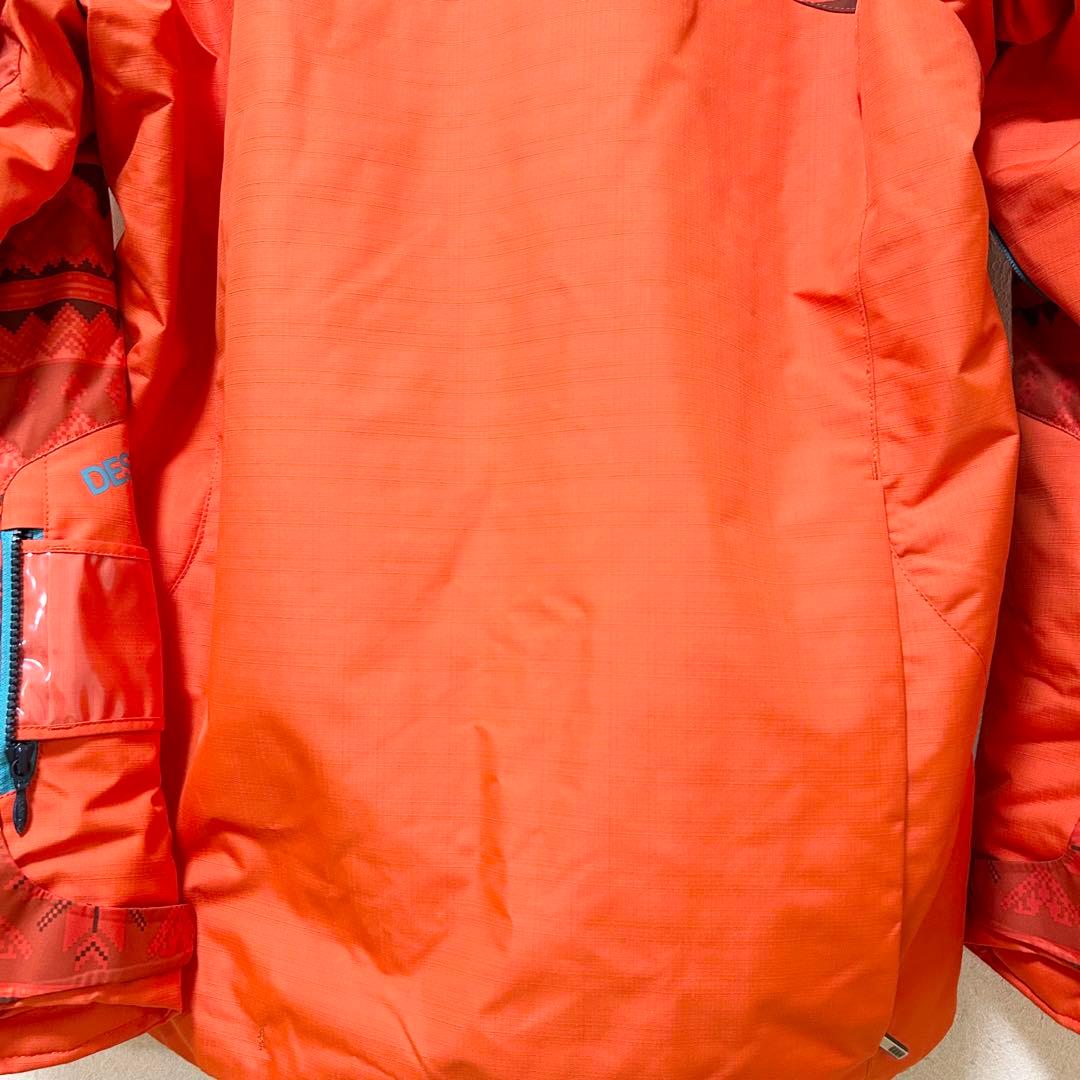 ✨激レア✨ 【DESCENTE】 デサント スキーウェア オレンジ×グレー 上下