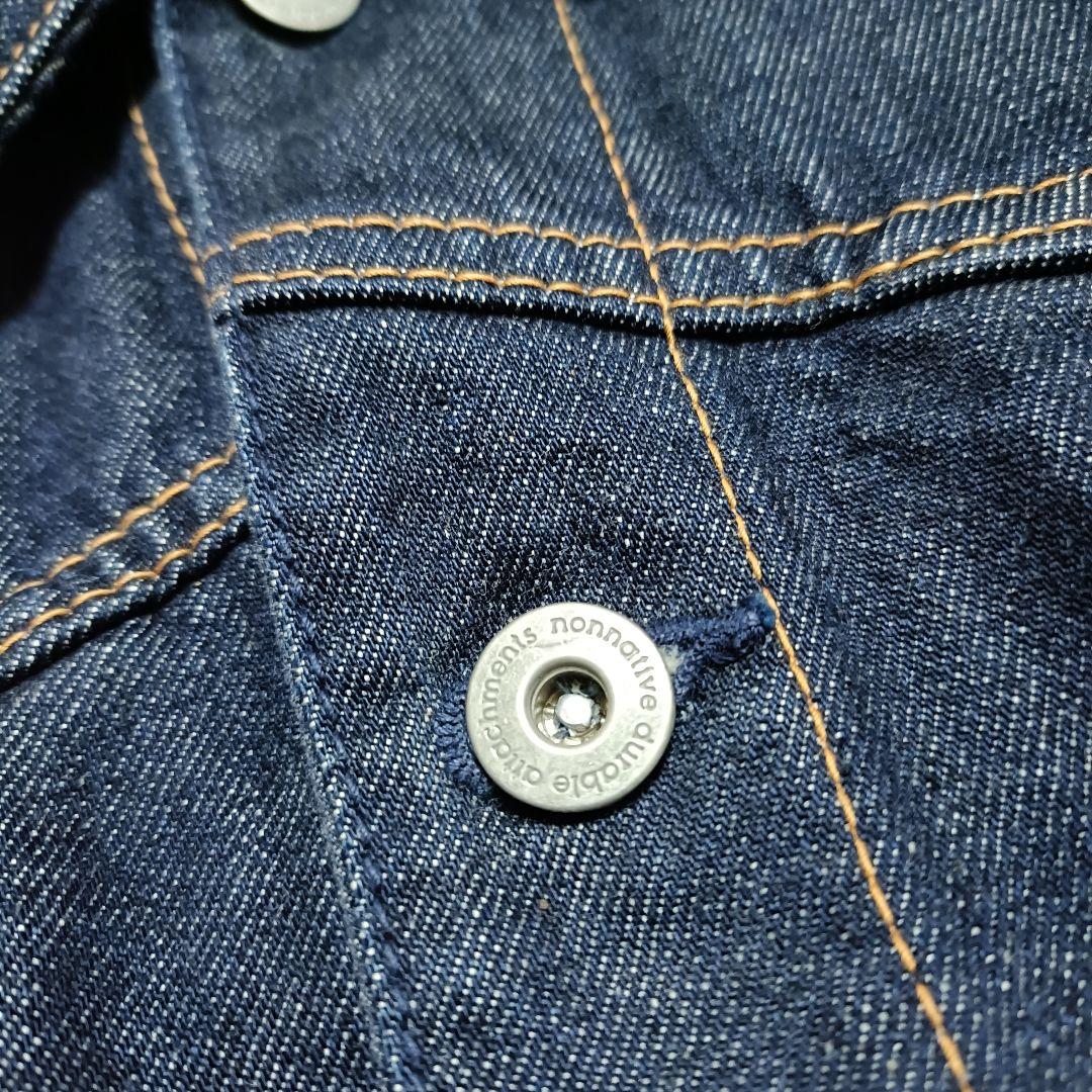 美品★nonnative TRUCKER BLOUSON ボタンフライジャケット