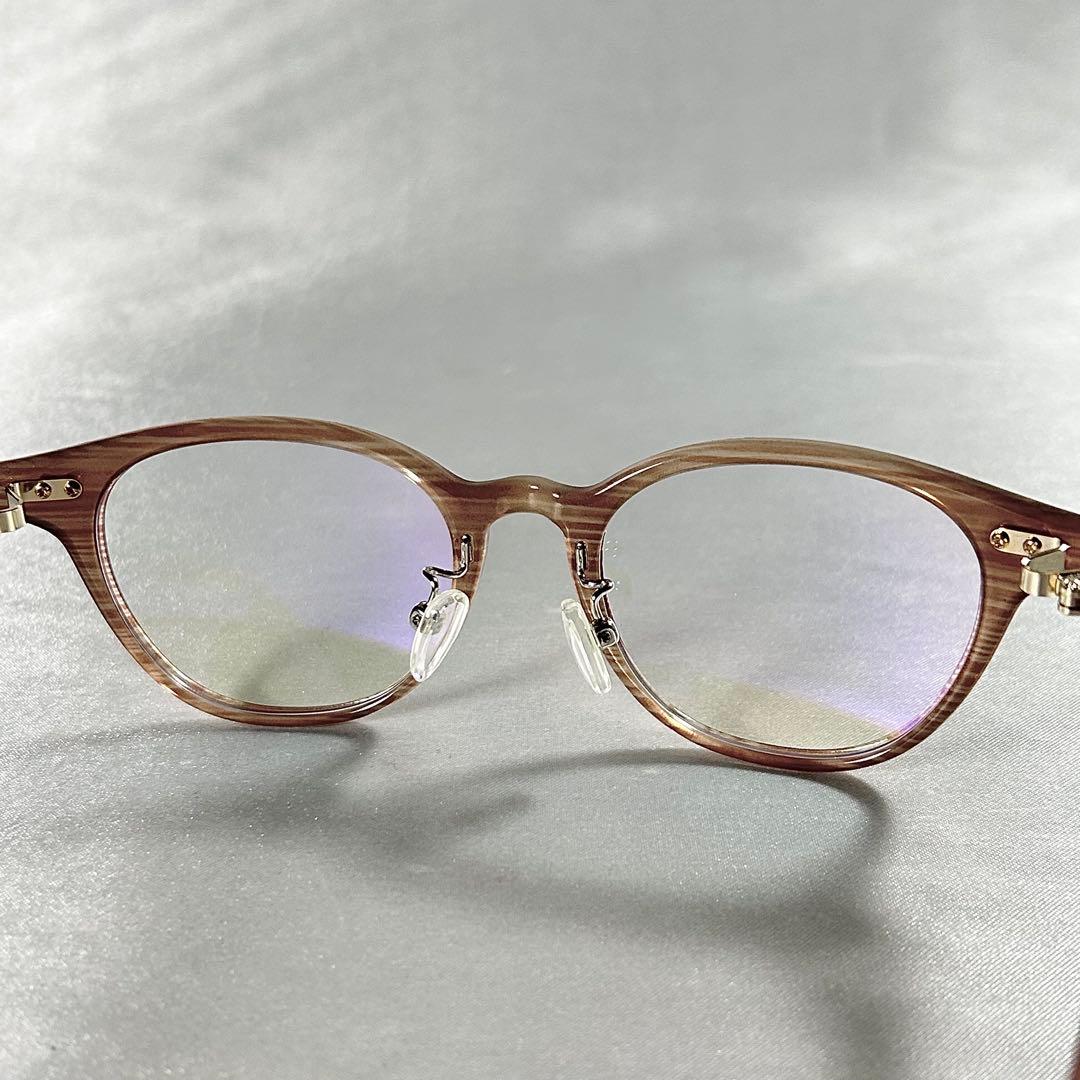 アイブレラクリアカノン ゴールドベージュ サングラス eyebrella 未使用