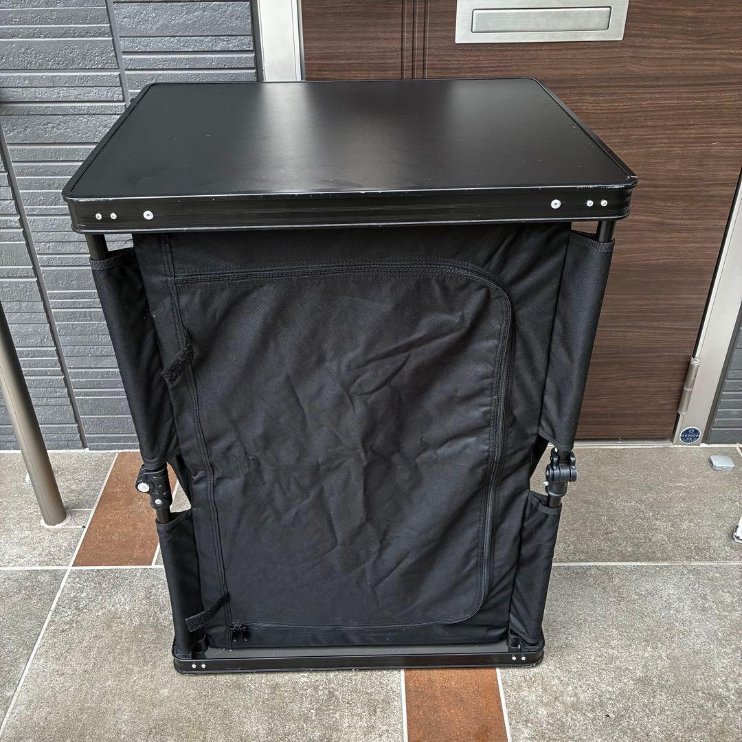 DOD マルチキッチンテーブル 黒