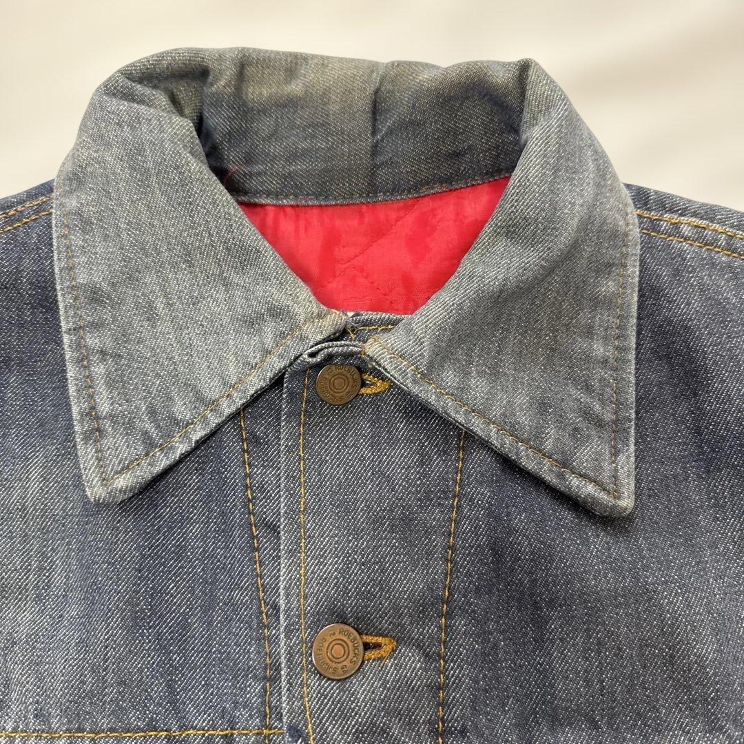 70s Sears ROEBUCKS デニムジャケット 裏地キルティング