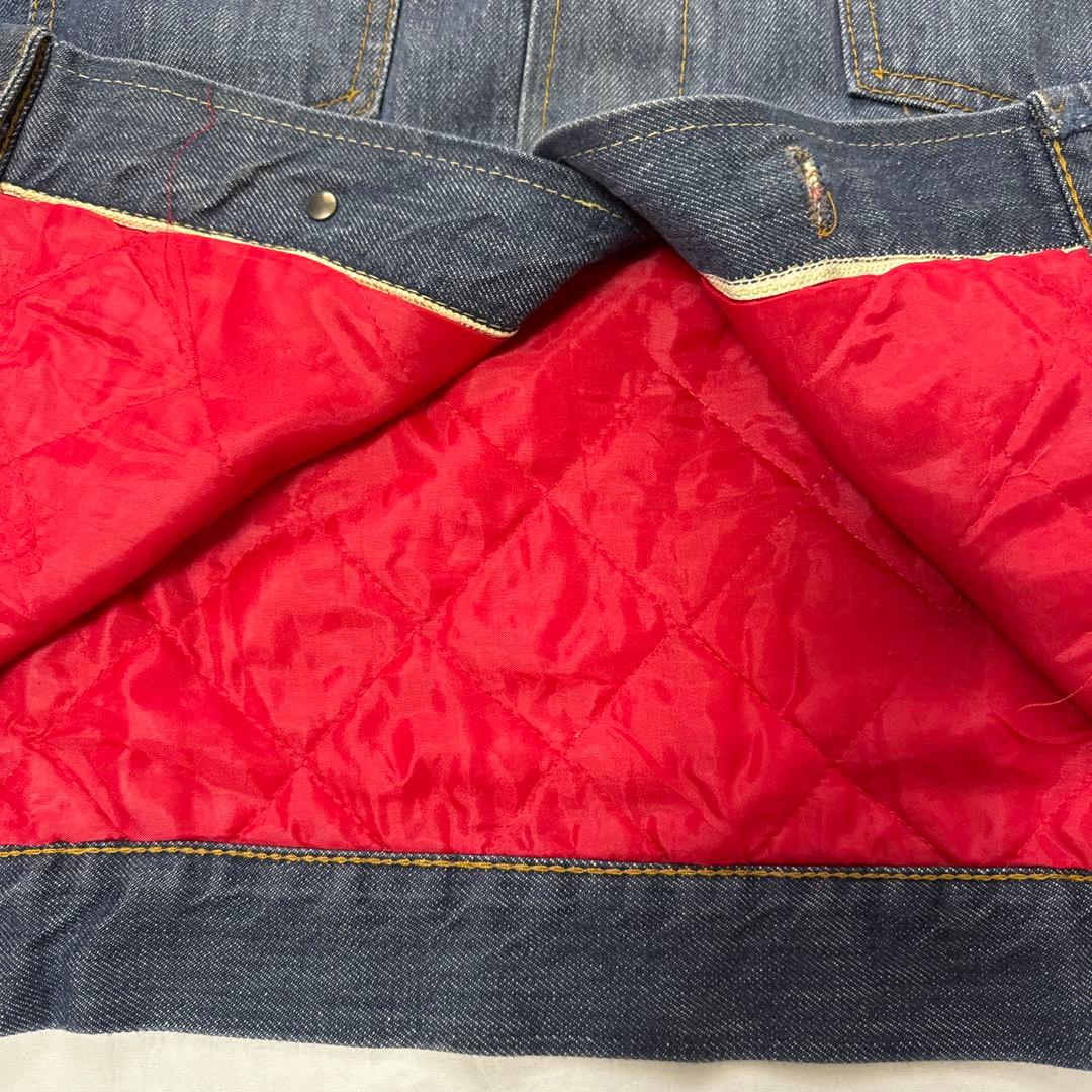 70s Sears ROEBUCKS デニムジャケット 裏地キルティング