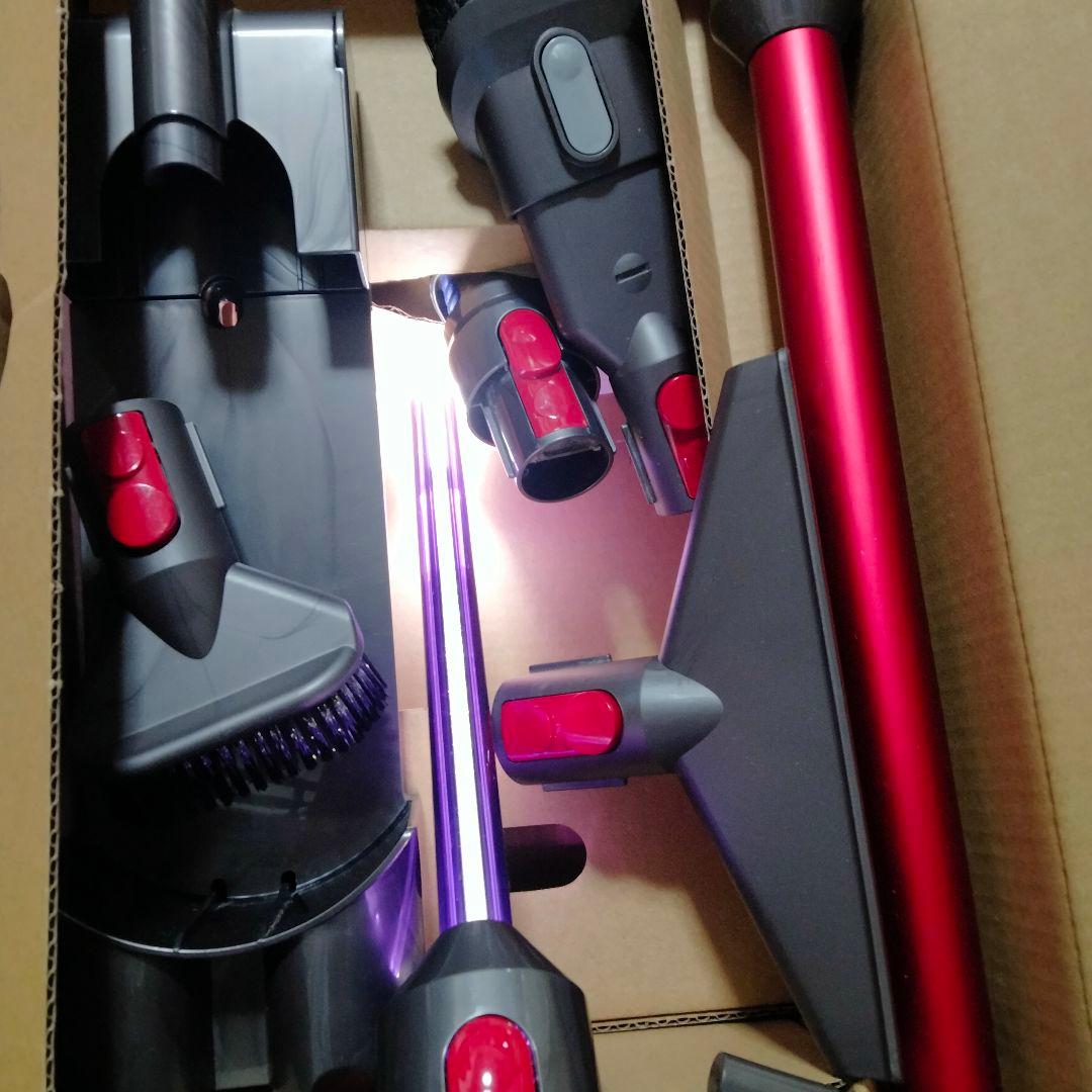 LEDノズル取説＆箱付き【新品電池動作35分品】ダイソンV７ Slim掃除機