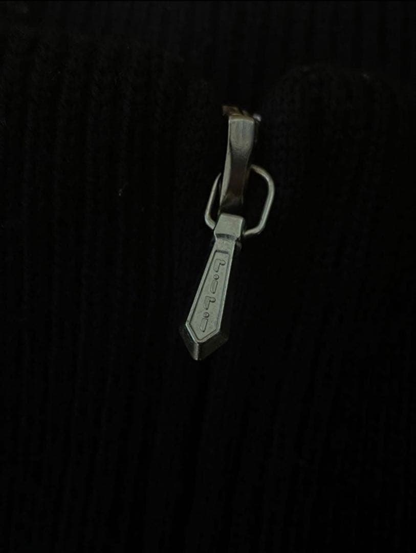 【最終値下げ】agnes b フランス製ハーフジップニット　サイズ2