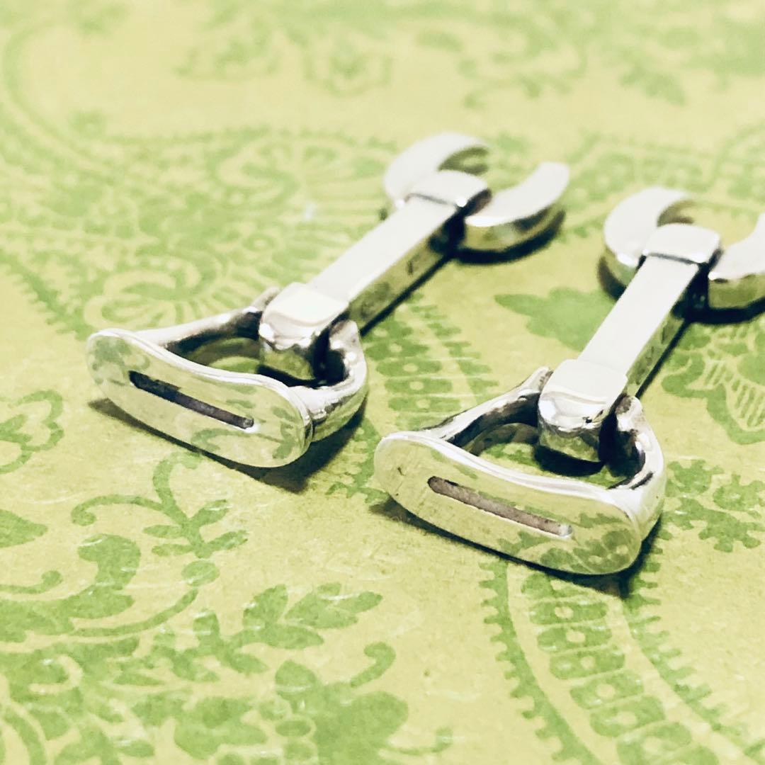 GUCCI 馬蹄 ホースビット シルバー カフス ヴィンテージ F252072