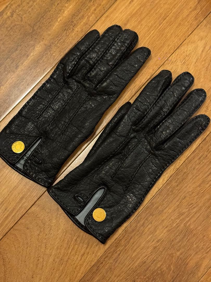Hermes レザー手袋