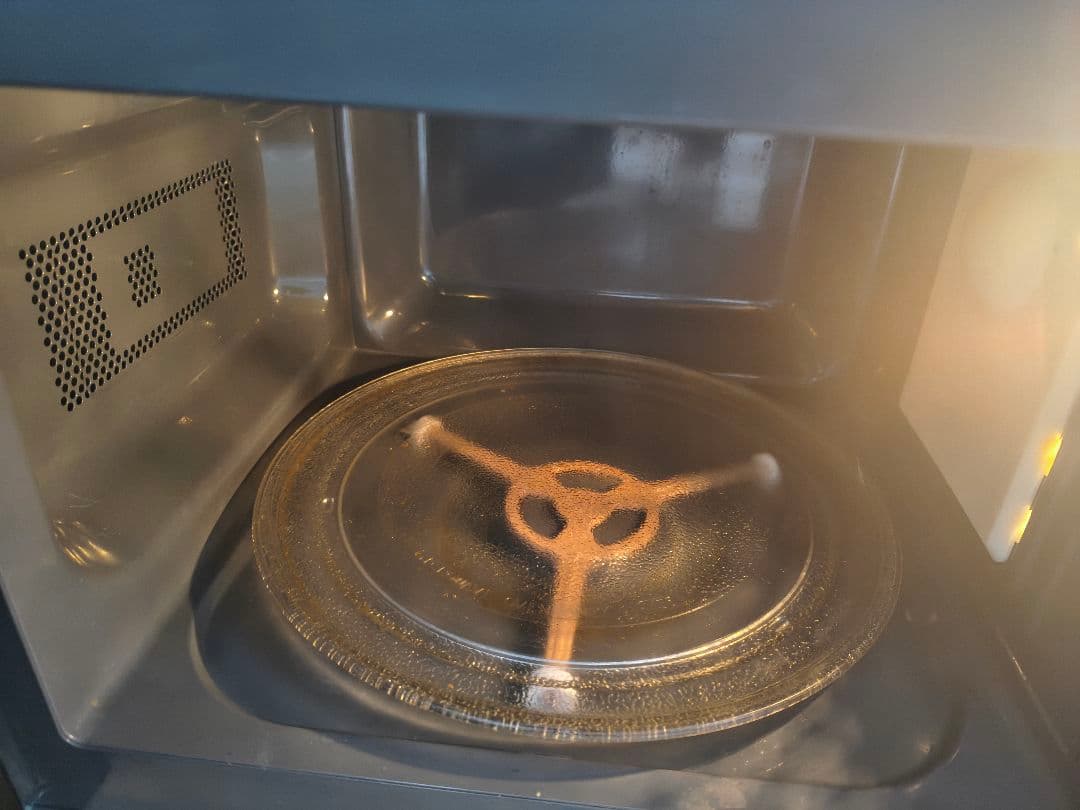 黒 単機能電子レンジ 回転皿付き アイリスオーヤマ　PMB-T178