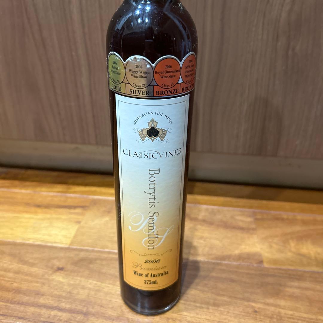 ワイン Classic Vines 2006 Botrytis Semillon 375