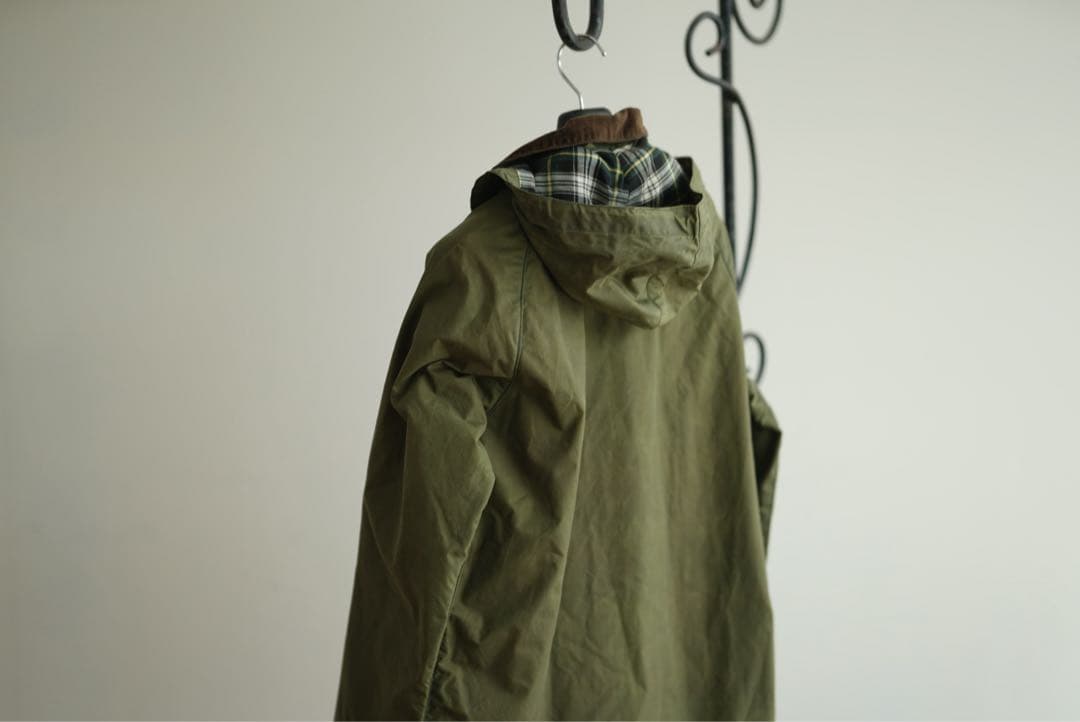 70s 新品 デッドストック バブアー GAMEFAIR ビンテージ フード付