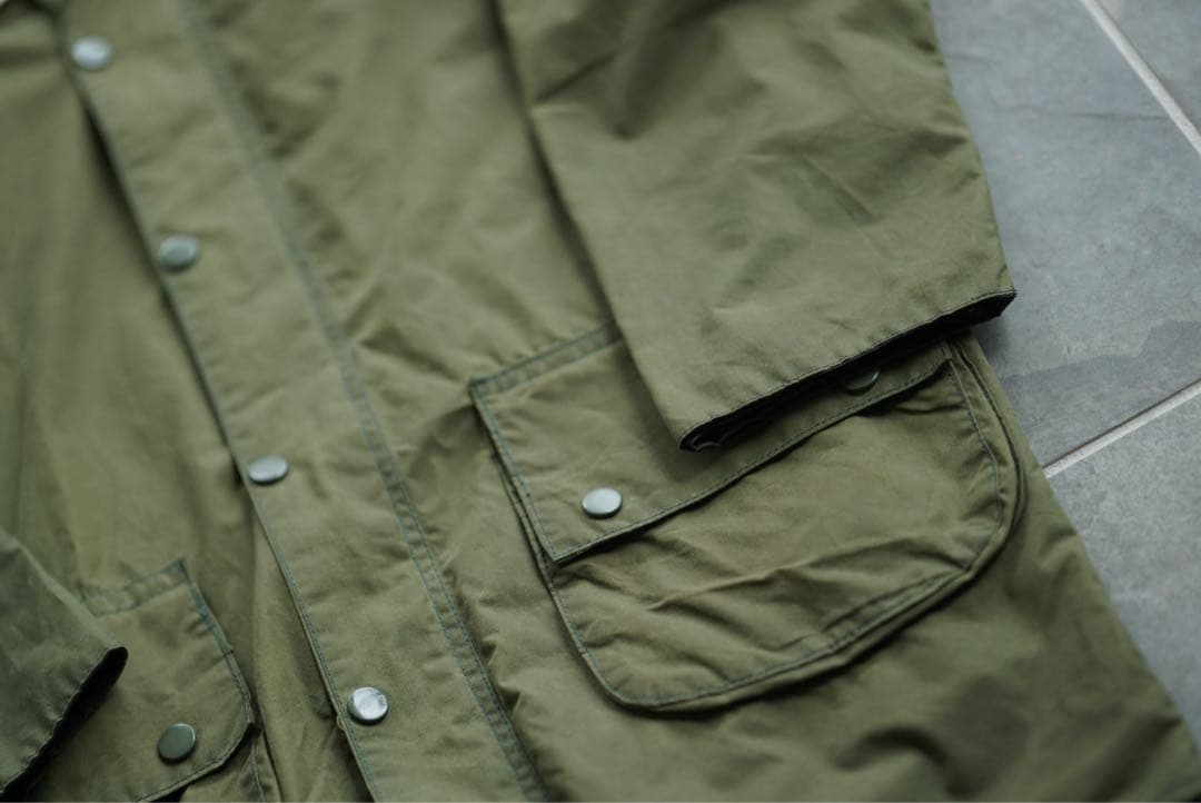 70s 新品 デッドストック バブアー GAMEFAIR ビンテージ フード付