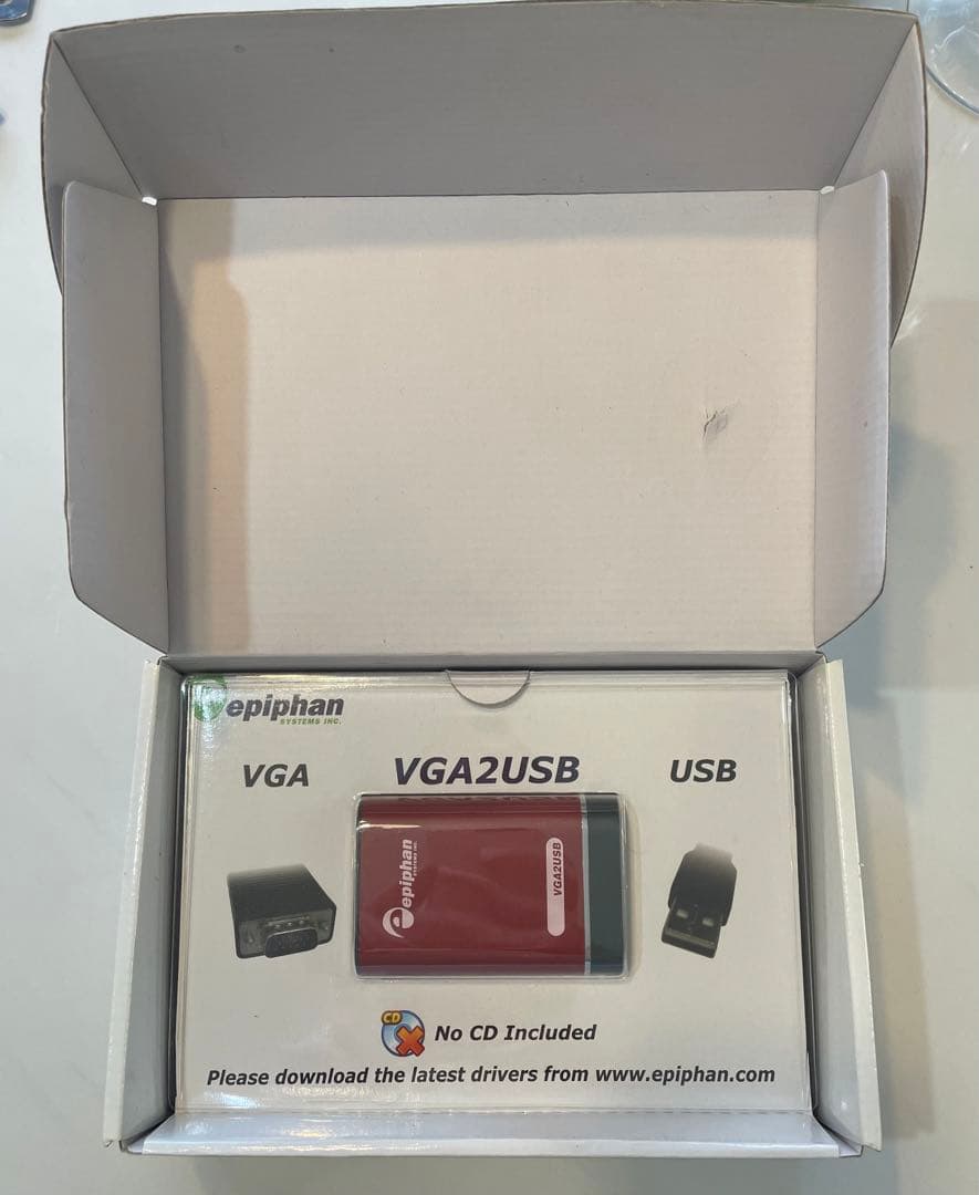 お値下げ ビデオキャプチャユニット Epiphan vga2usb