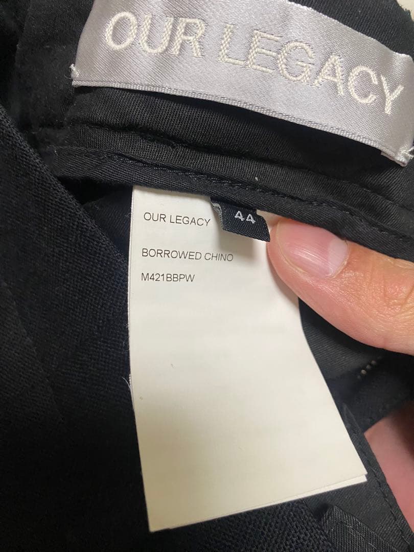 スーツ OUR LEGACY BORROWED CHINO 44