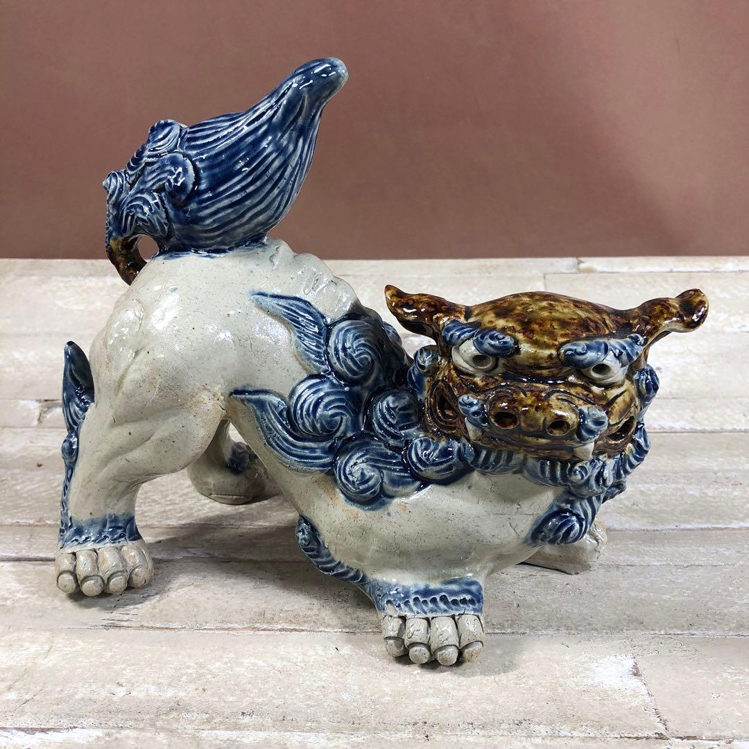 沖縄シーサー　ツイン　美品