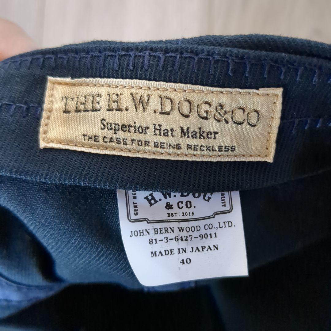 THEH.W.DOG & CO. ネイビー トラッカーキャップ
