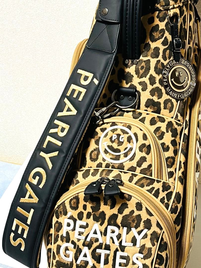 【超希少】パーリーゲイツ　ヒョウ柄　キャディバッグ　レオパード　値引き完全終了