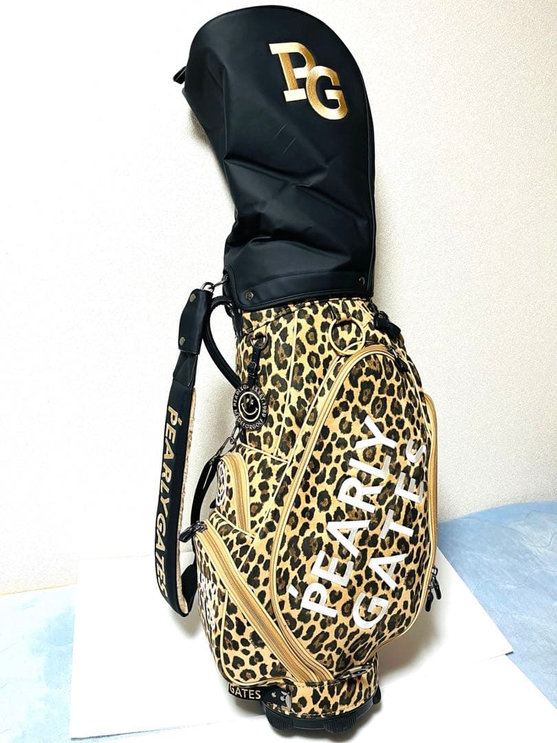 【超希少】パーリーゲイツ　ヒョウ柄　キャディバッグ　レオパード　値引き完全終了