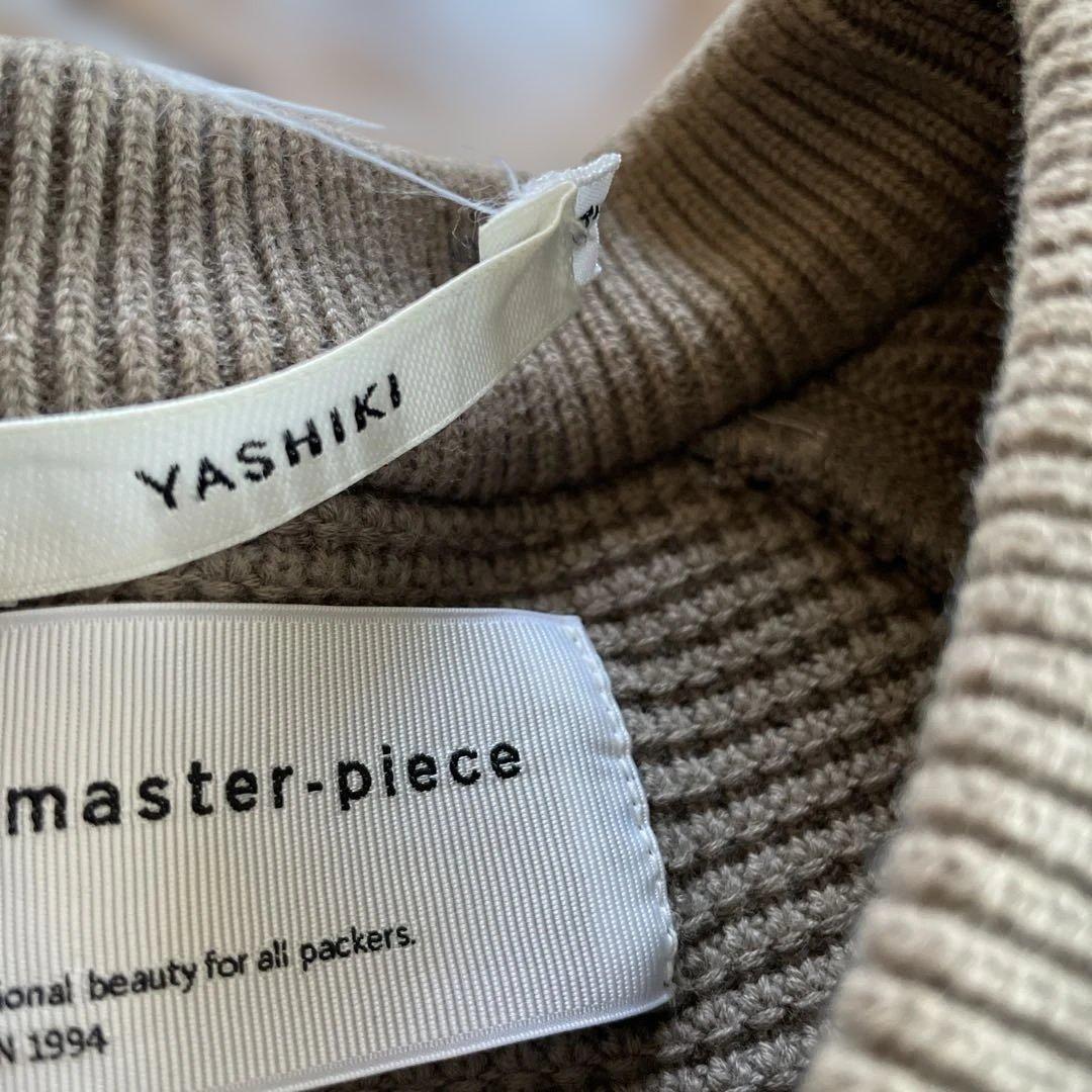 YASHIKI × master-piece ニット