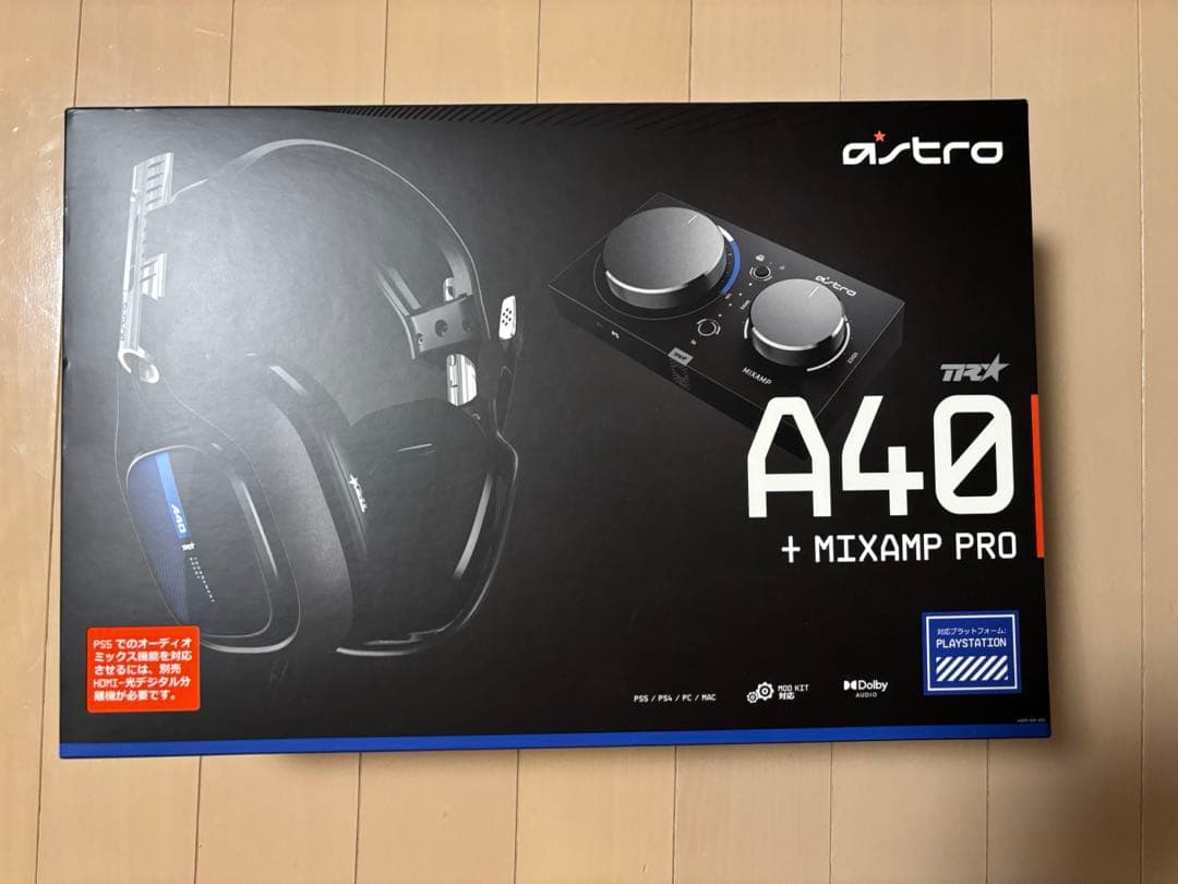 ASTRO A40 ヘッドセット + Pro TR ミックスアンプ定価24800