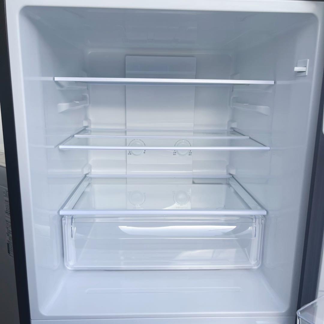 取付無料！AQUA SIMPLE ＋ 高性能ダークシルバー大きめ冷蔵庫！洗濯機
