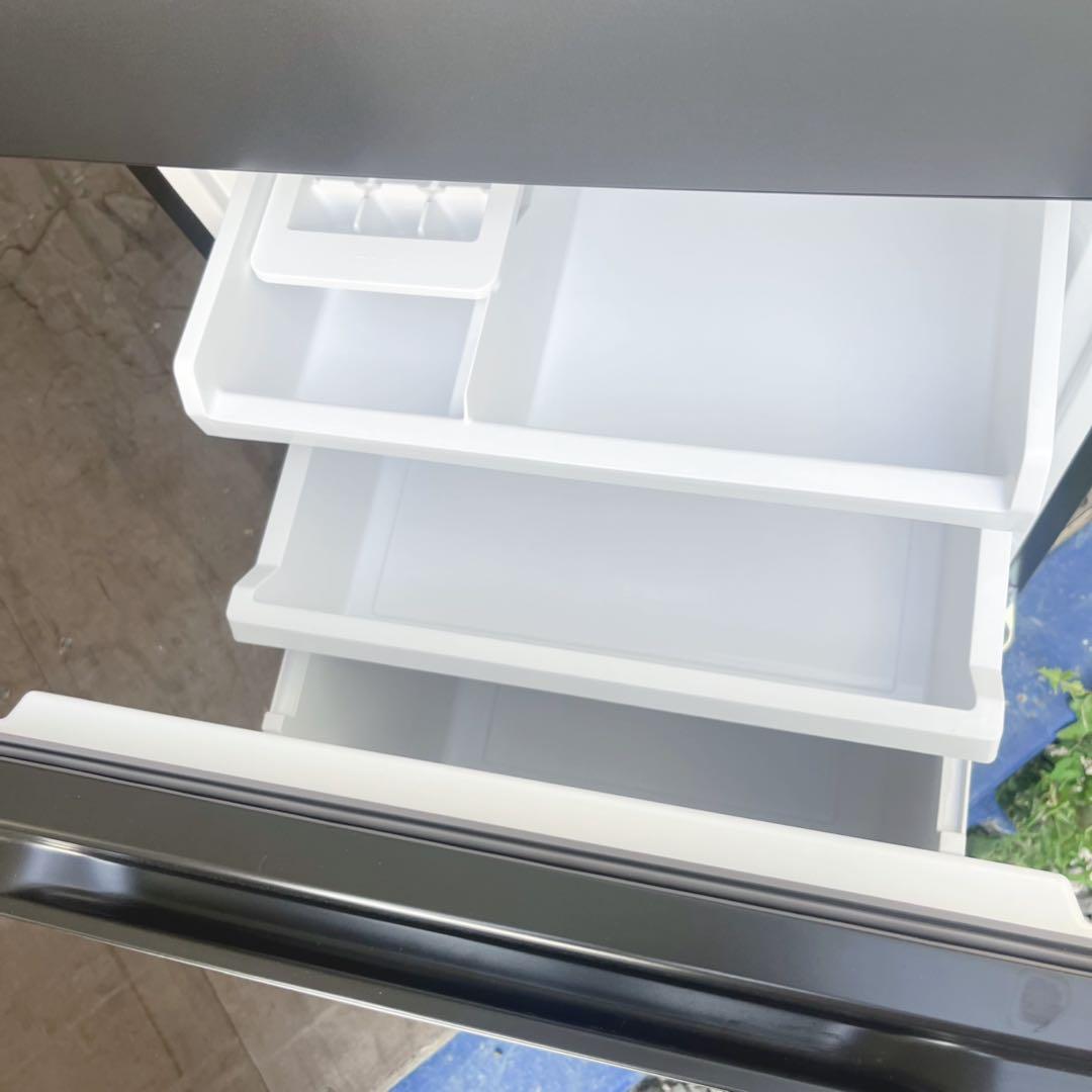 取付無料！AQUA SIMPLE ＋ 高性能ダークシルバー大きめ冷蔵庫！洗濯機