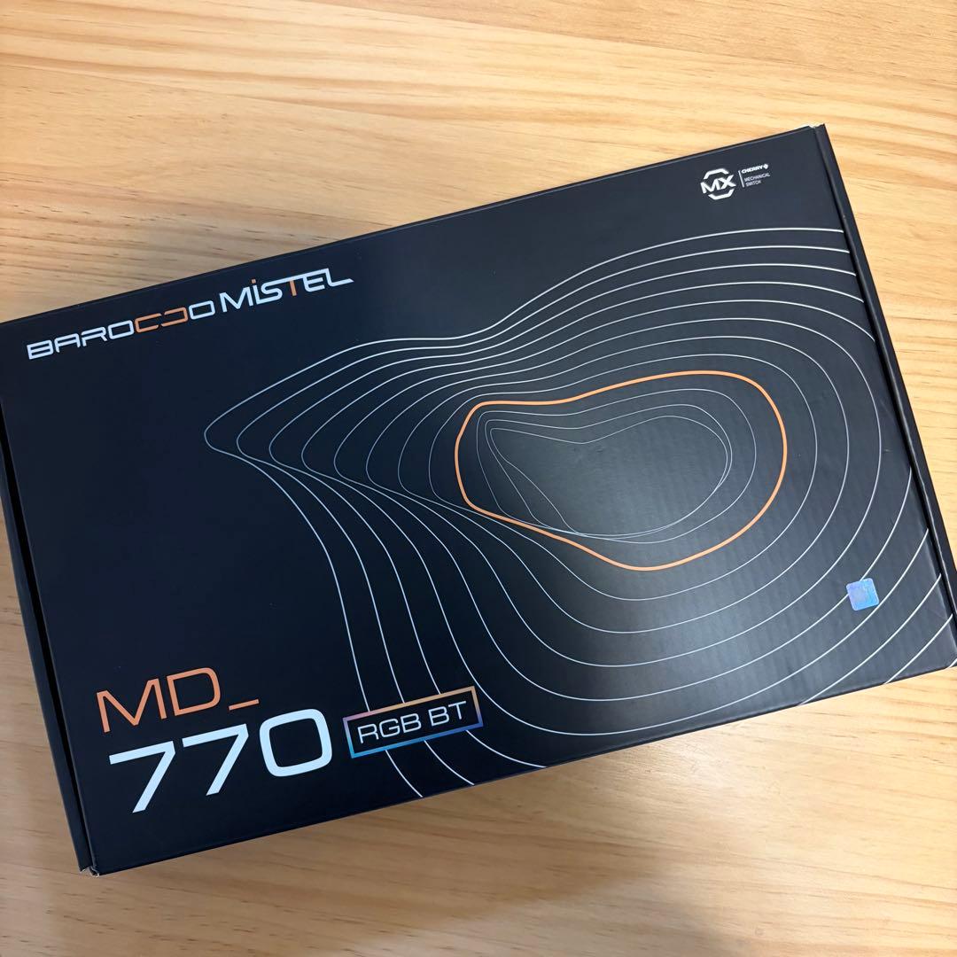 MISTEL MD770 RGB BT キーボード本体