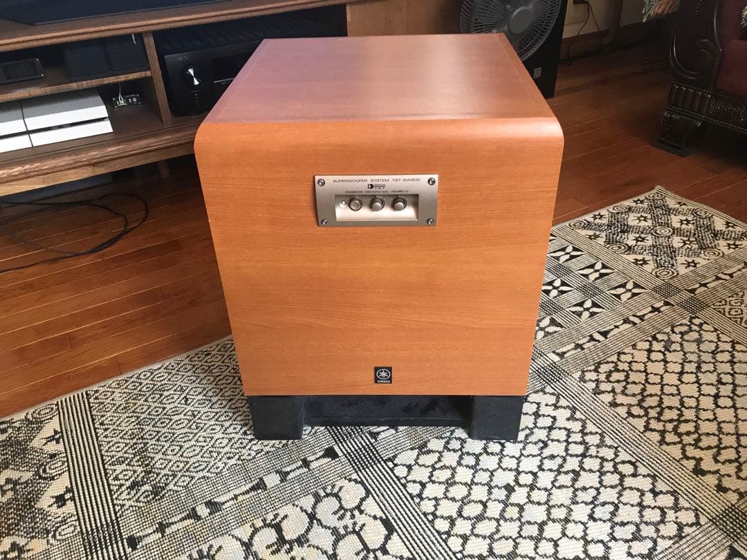 YST-SW800 サラウンドウーハー　木目調 正方形