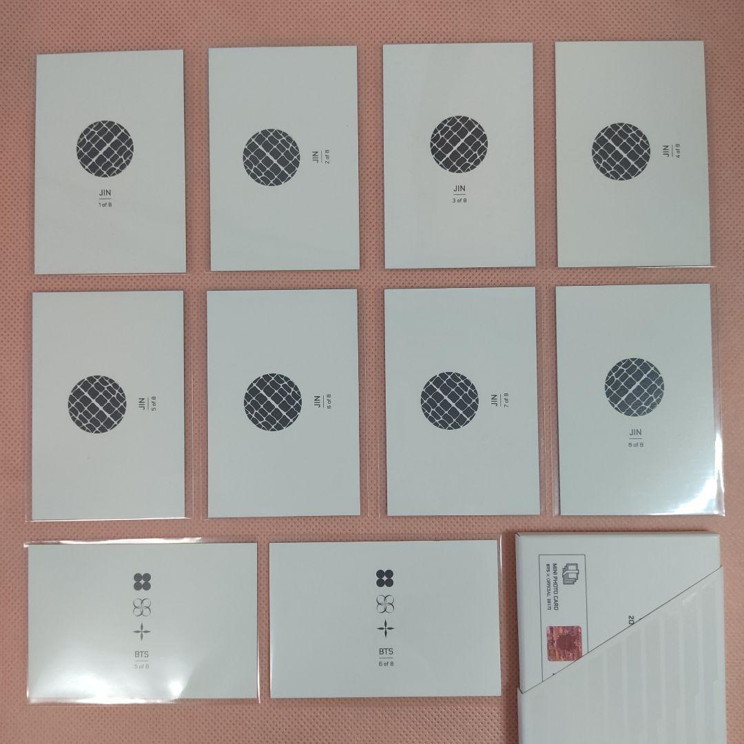 BTS JIN WINGS ソウル 韓国 VER.1 ジン ミニフォト コンプ