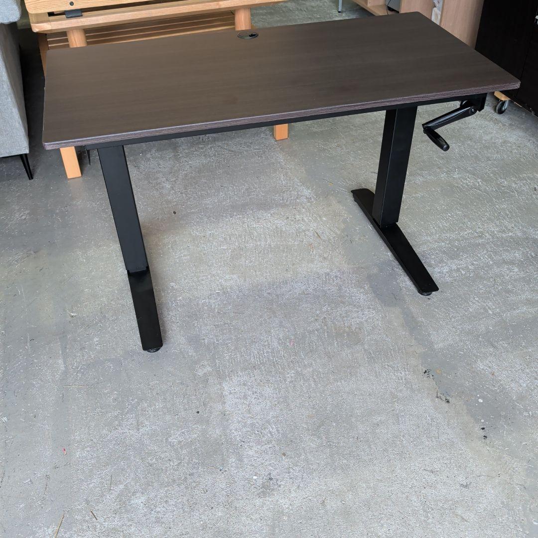 ニトリ　手動式昇降デスク　マーフィー2 120 DBR