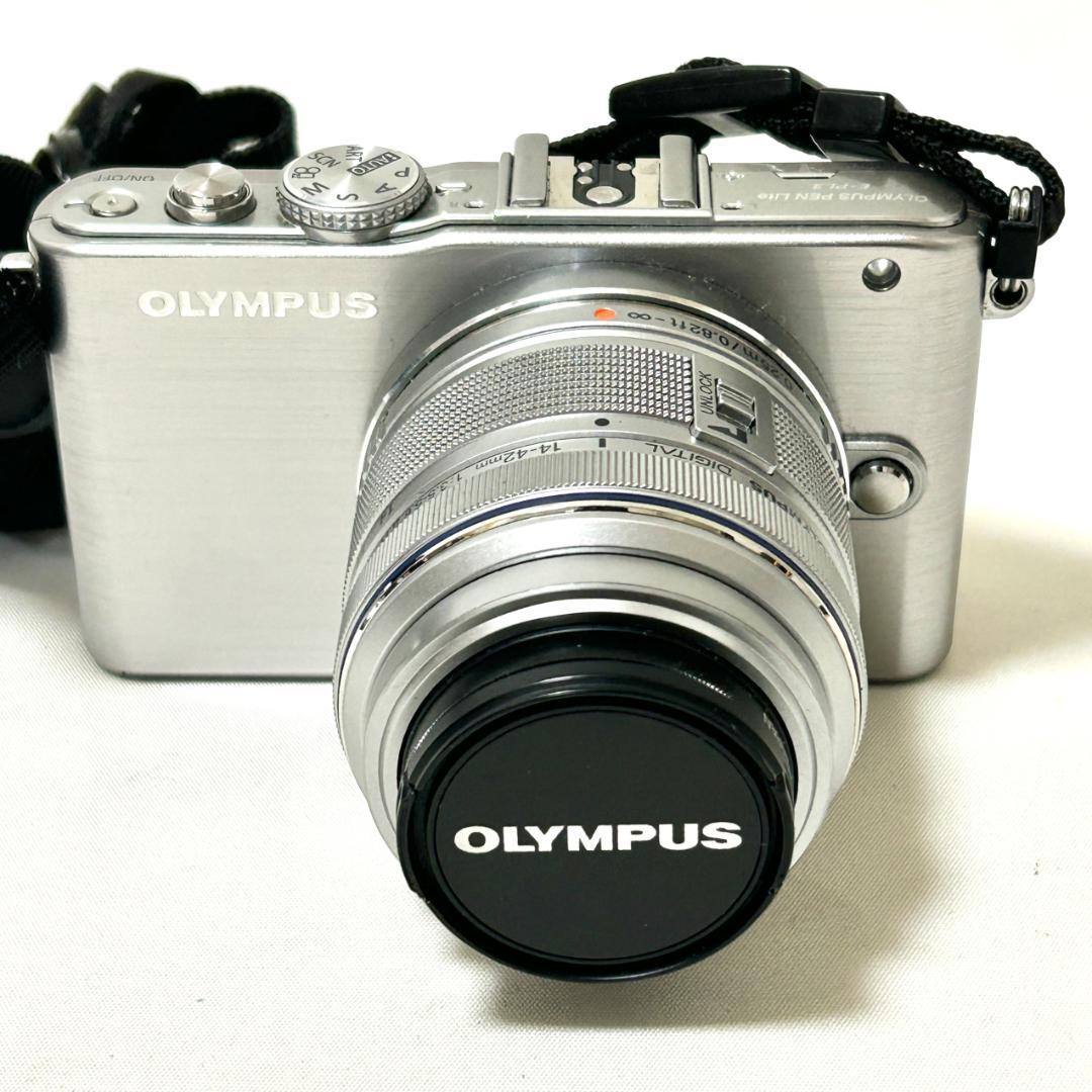 オリンパス PEN E-PL3 ミラーレスカメラ シルバー