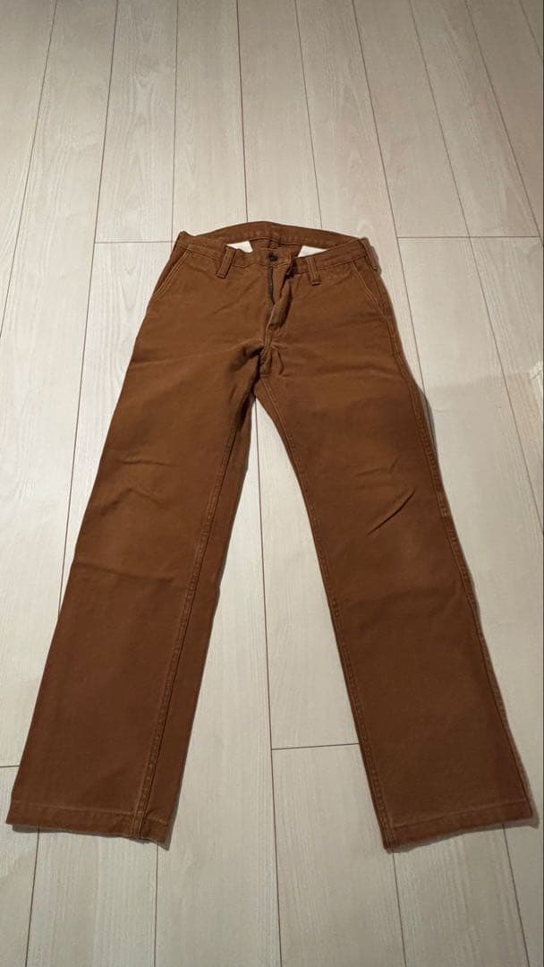 IRON HEART ブラウン チノパン