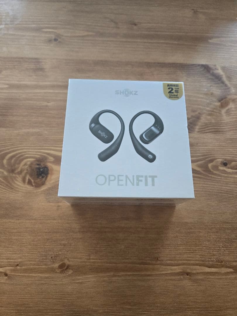 SHOKZ OPENFIT ブラック ワイヤレスイヤホン