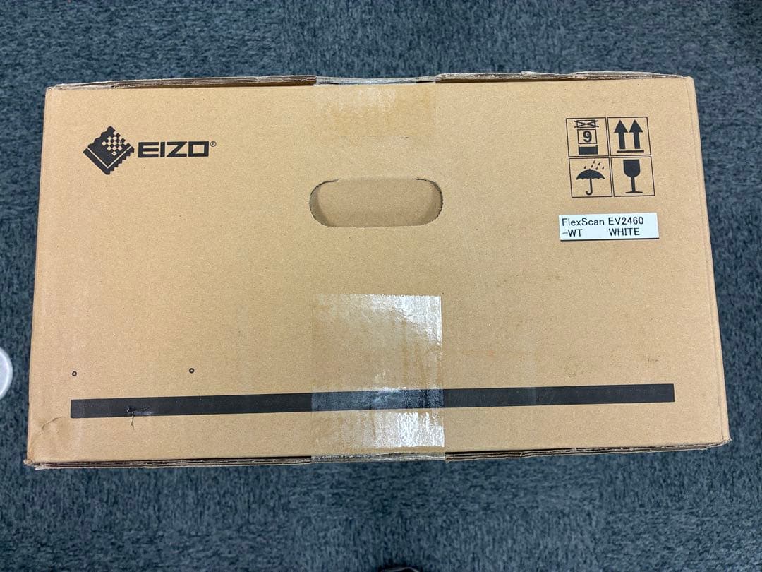 【新品未使用】EIZO EV2460 ホワイト23.8インチモニター
