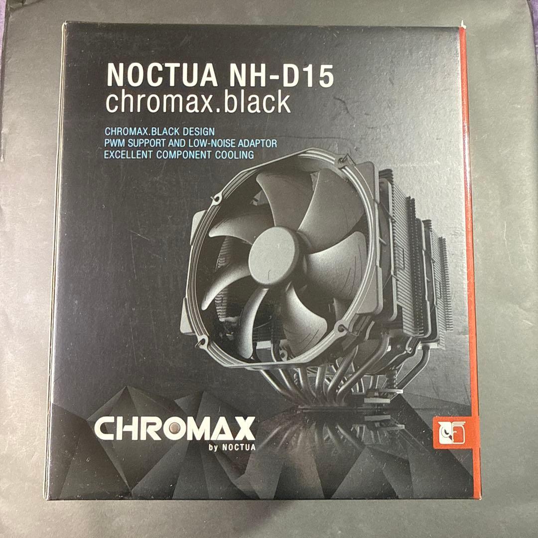 【欠品有】NOCTUA NH-D15 chromax.black CPUクーラー