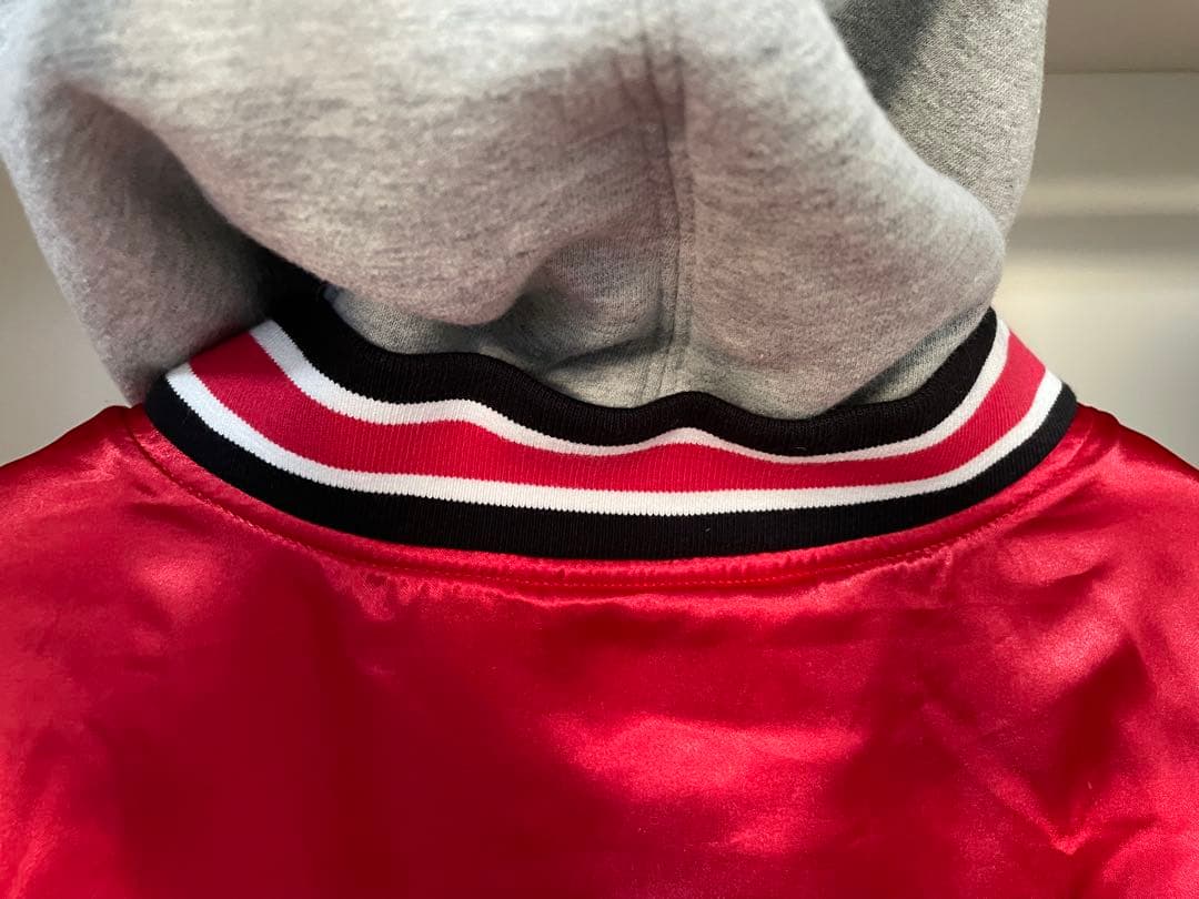 【希少サイズ】supreme champion サテンパーカー　ジャケット　XL