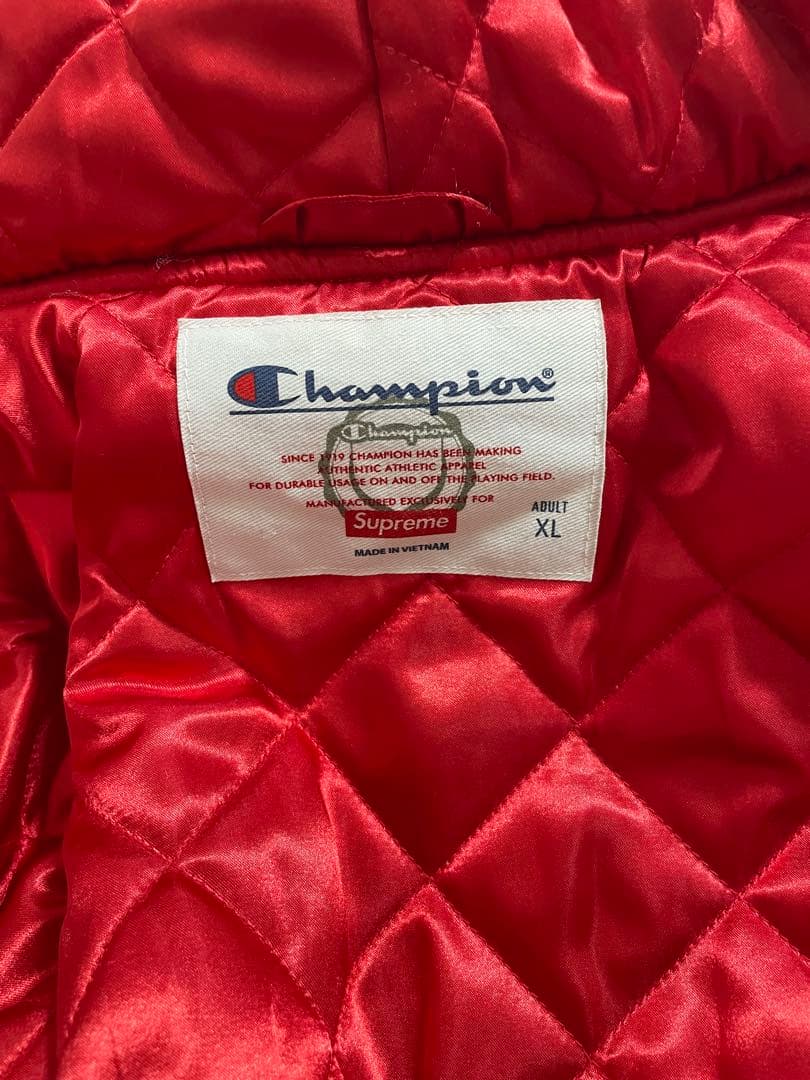 【希少サイズ】supreme champion サテンパーカー　ジャケット　XL