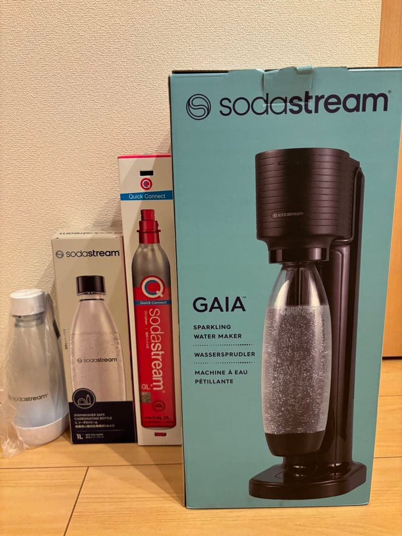 sodastream GAIA 炭酸水メーカー ブラック