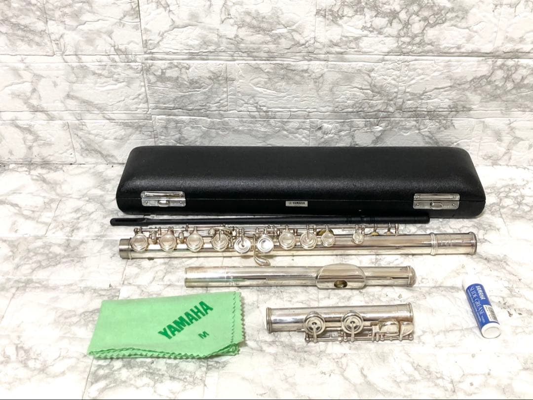 【頭部銀製 Eメカ】YAMAHA フルート YFL-514 カバードキー