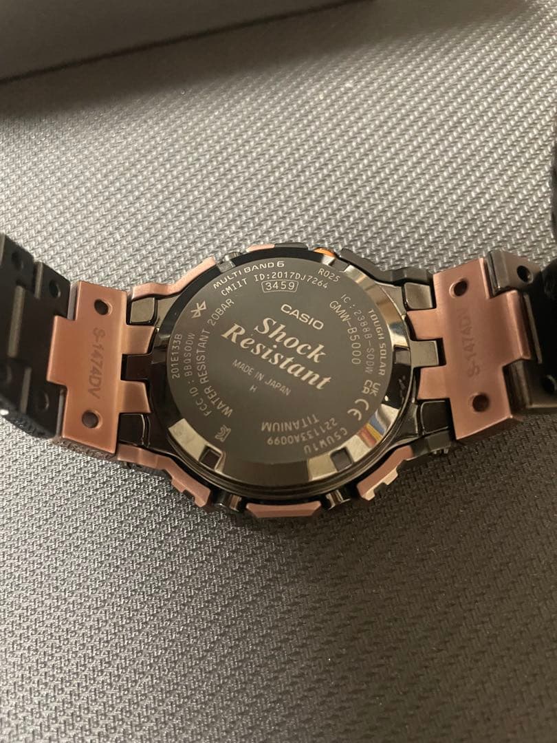 カシオ G-SHOCK 電波時計 GMW-B5000TVB-1JR TI