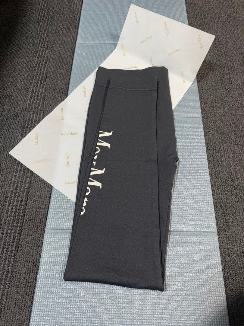 MaxMara マックスマーラ ロゴレギンスM